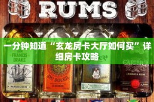 一分钟知道“玄龙房卡大厅如何买”详细房卡攻略