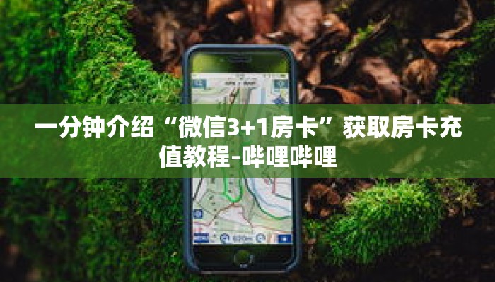 一分钟介绍“微信3+1房卡”获取房卡充值教程-哔哩哔哩